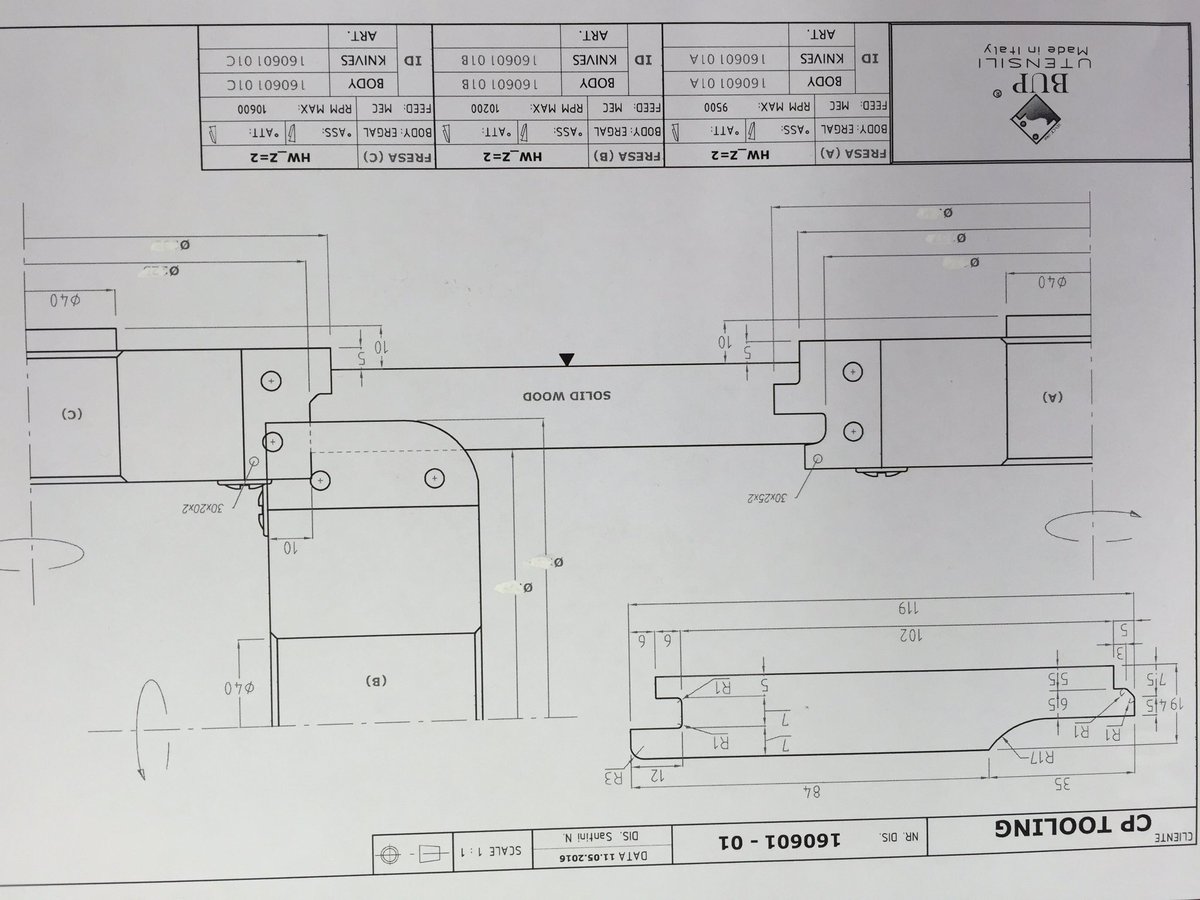 CpTooling's tweet photo. Supplied bespoke moulder tools for 5 head Weinig datum set https://t.co/XG0JGkzrtw