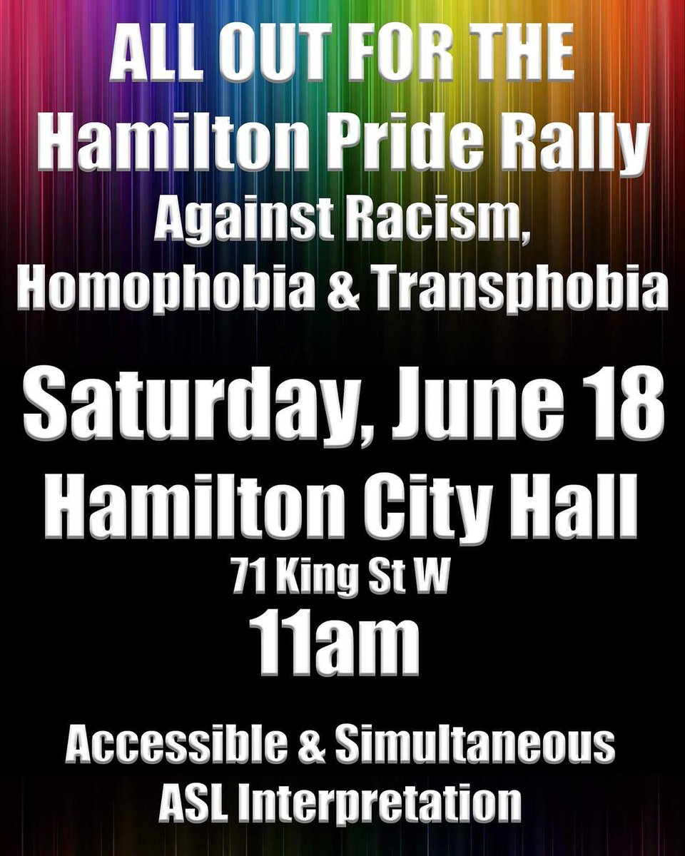 All out! #hamontpride #hamont #hamiltonpride #lgbtq