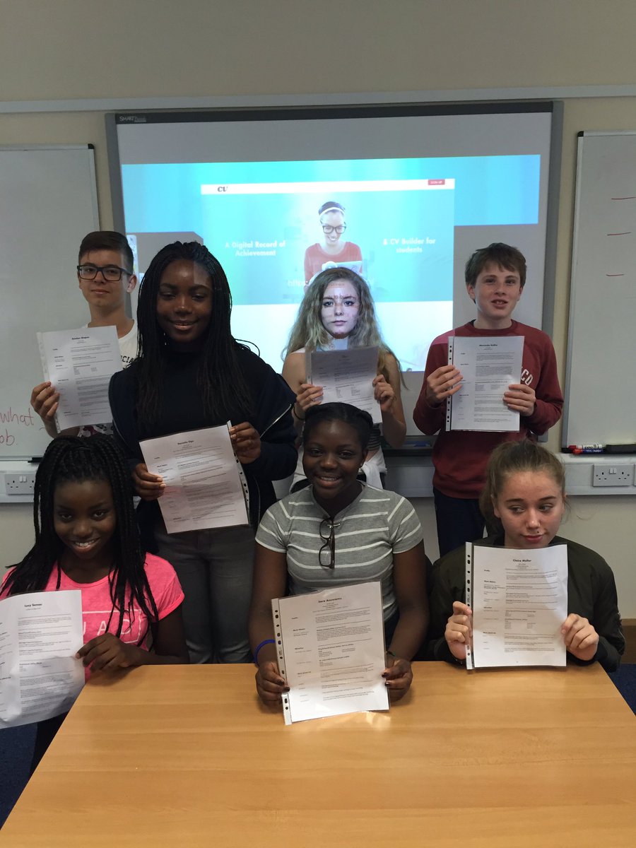 The Lower School created their very first CVs! @KESWNews Thank you <a href="/_CVPlus/">@_CVPlus</a>