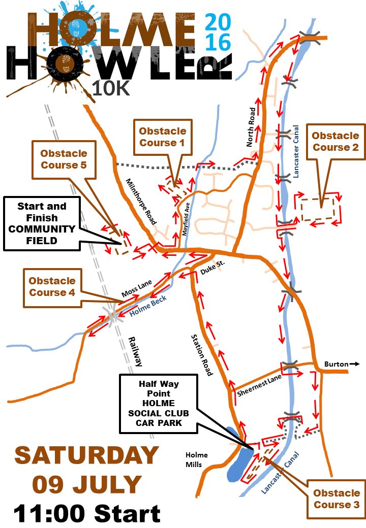 HolmeHowler's tweet photo. COURSE MAP RELEASED! Obstacles still a secret though 🤐 #holmehowler #ocr #cumbria #southlakes #northwest #july https://t.co/lLQk996E2H