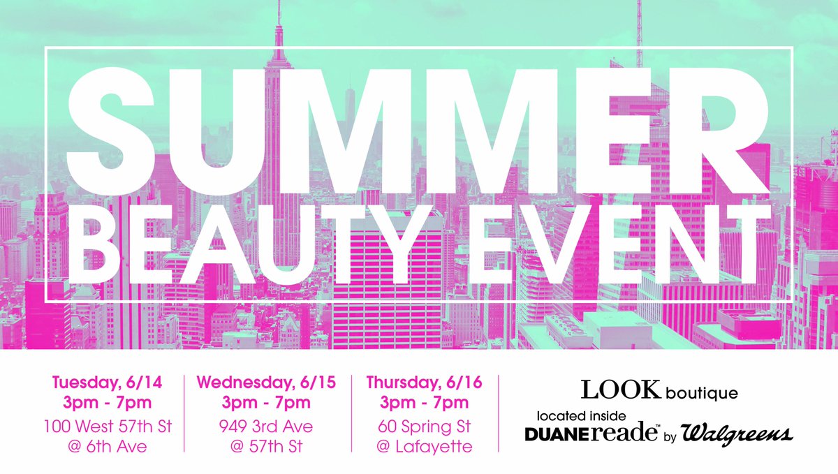 Studio_Makeup's tweet photo. Makeup application, brow touch-ups and mini facials. Most importantly? All free. #GoStudio @DuaneReade https://t.co/beETa3O9GV