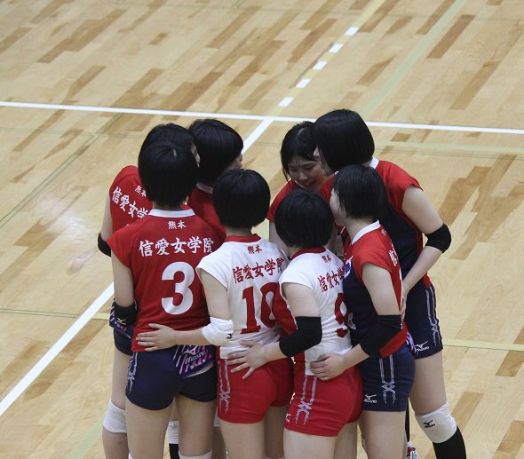 Kiyoe Love 16年6月6日 平成28年度全国高校総体バレーボール熊本県予選 中川アリーナ 熊本信愛女学院 優勝 結束 T Co R5uxuaypqx Twitter