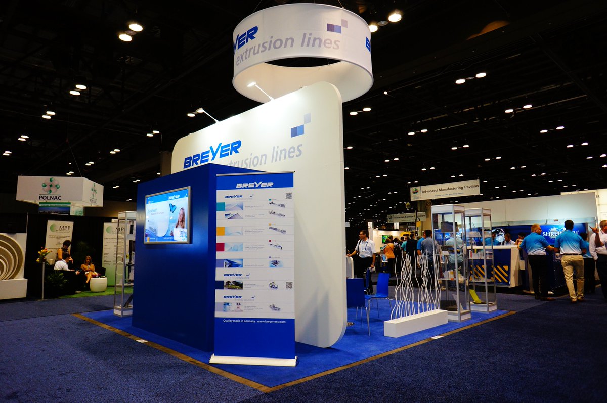 Accordex360's tweet photo. #Breyer 20' x 20' custom booth by #Accordex for the #NPEshow at the Orange County Convention Center in Orlando, Fl. https://t.co/2Q8rqtZZl1