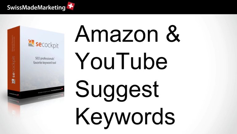 SwissMadeMrkt's tweet photo. New #keyword #sources added to #SECockpit: Amazon & YouTube Suggest Synonyms!!! ► https://t.co/0fG9LwjM90 https://t.co/VQs4voLPiu