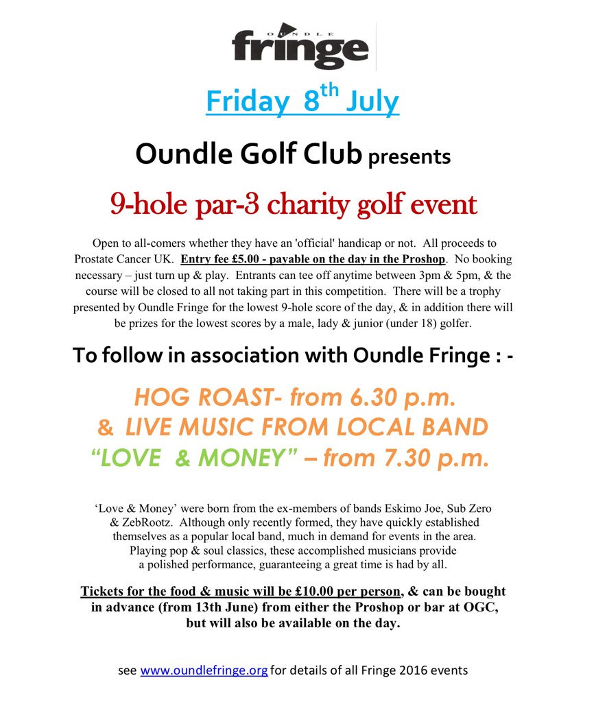 Oundle Golf Club tweet media