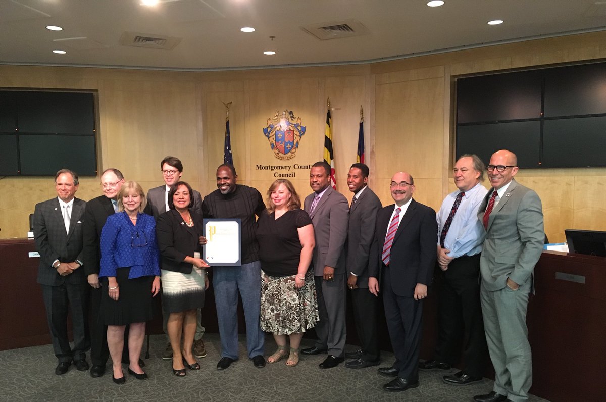 nancy_navarro's tweet image. .@MoCoCouncilMD Proclamation recognizing @MCPS Educator of the Year, Michael V. Williams @MCPSEspanol @mocoboe