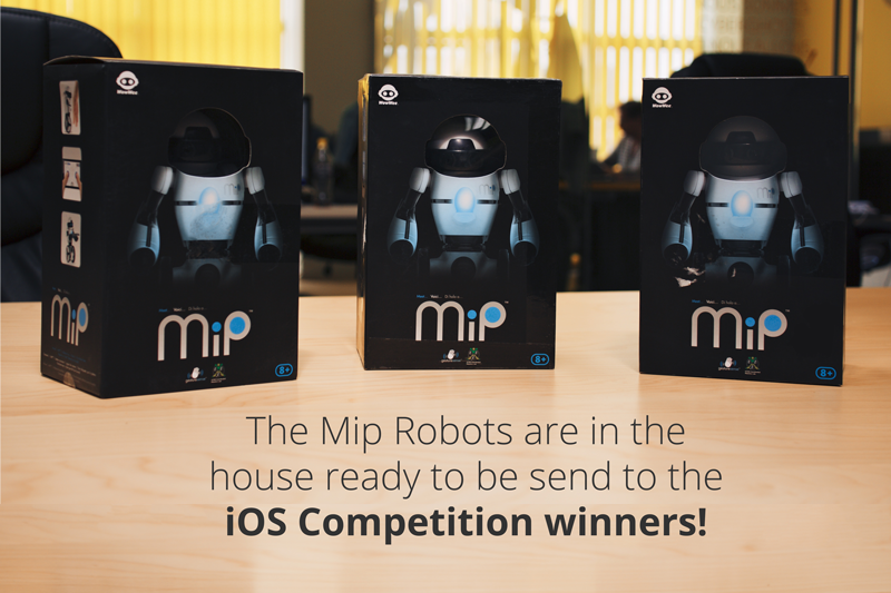 CyberGhost_EN's tweet photo. We just got the awesome MiP Robots &amp; Apple Watches for our #iOSCompetition Winners! Let the sending process begin! https://t.co/8756BUlZ59