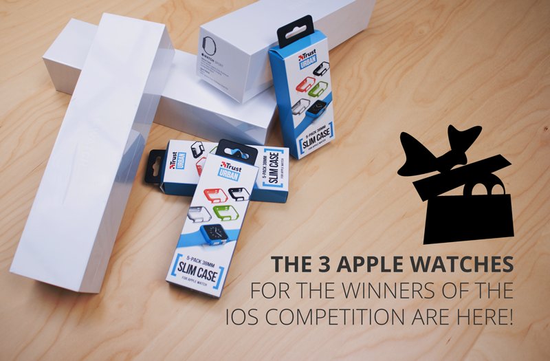 CyberGhost_EN's tweet photo. We just got the awesome MiP Robots &amp; Apple Watches for our #iOSCompetition Winners! Let the sending process begin! https://t.co/8756BUlZ59