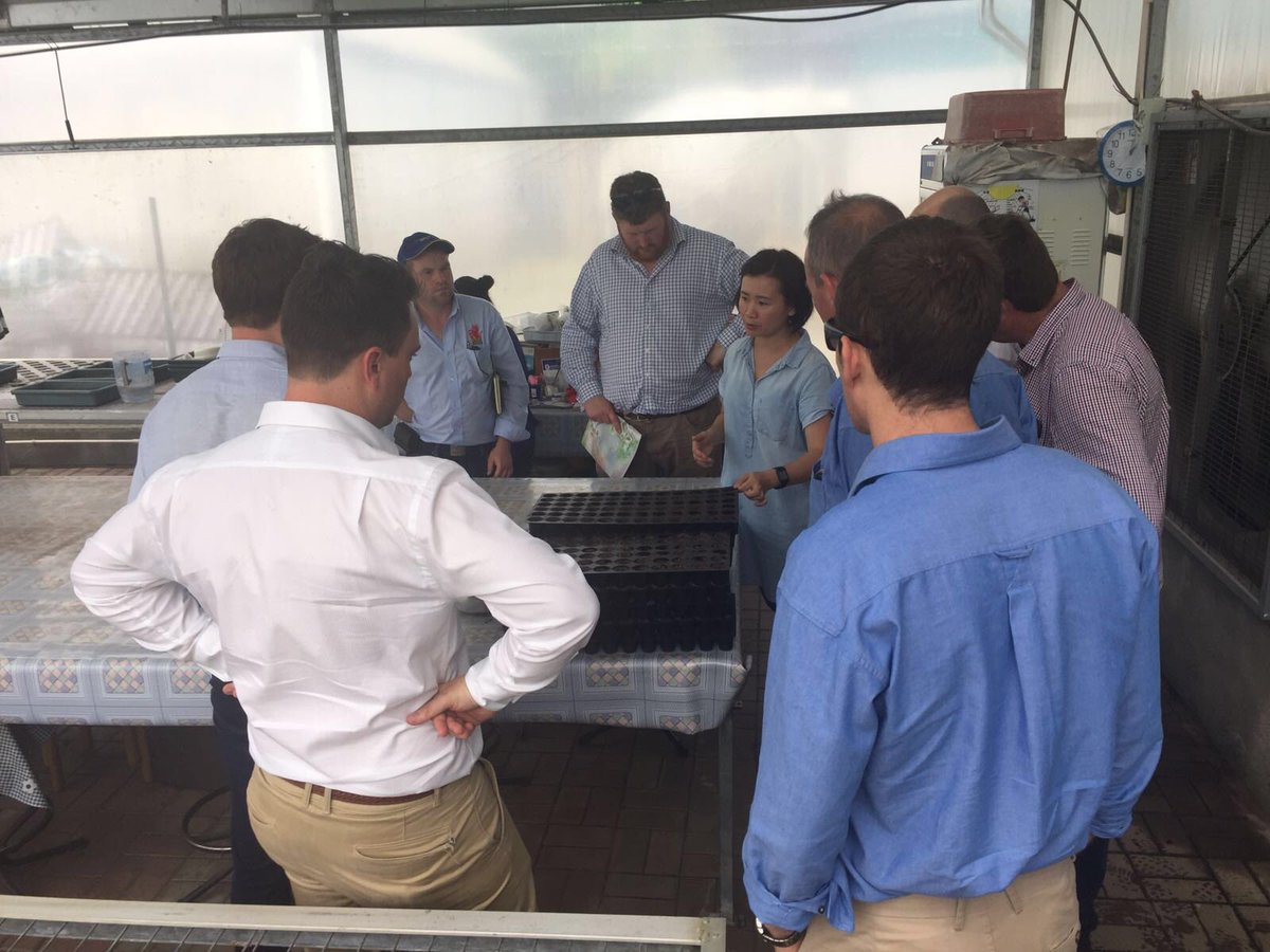 So today was Hong Kong and a look at Organic Horticulture. Thx Emma&amp;Judy for the tour of your 600m2 farm #Nuffieldag