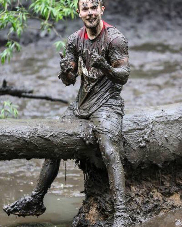 MKHealthHub's tweet photo. MK coach Charlie aka hero of the day helping everyone out of the mud sucker on Sunday. πͺπΊ #wolfrun #MKWolves https://t.co/rtgePddMPc