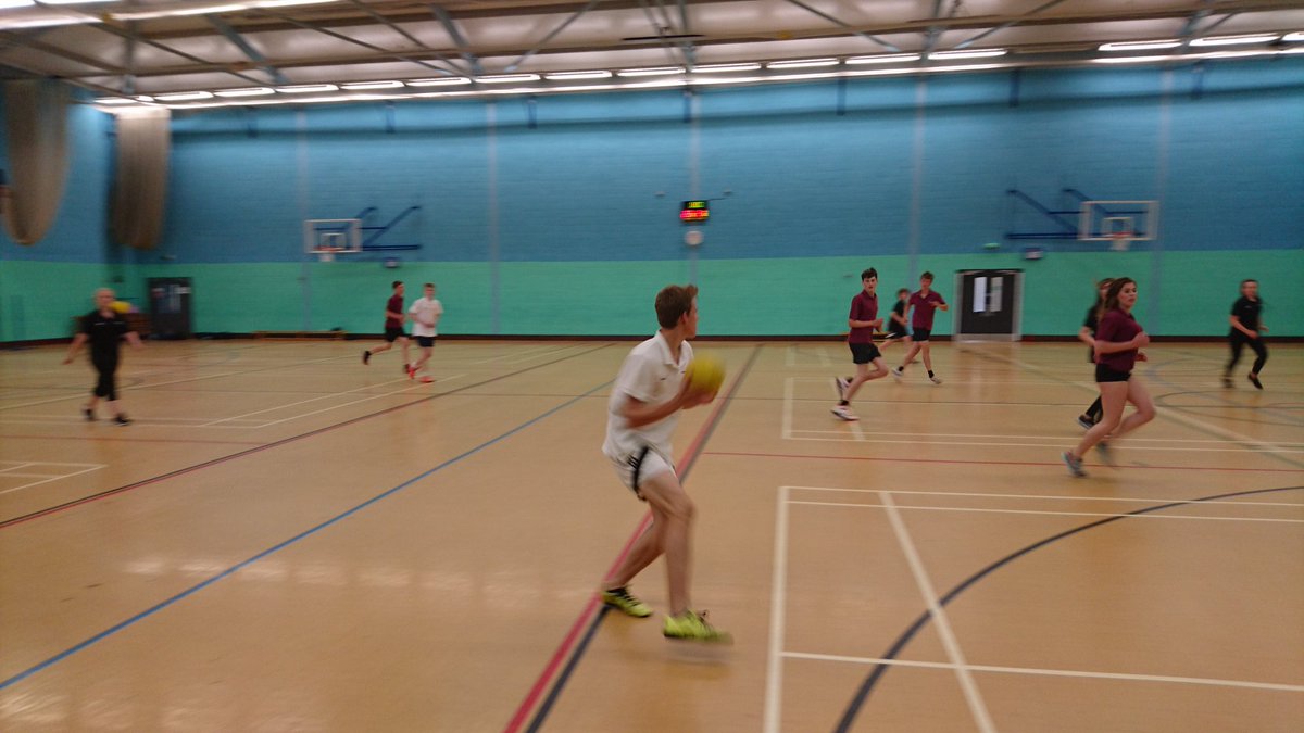 sjc_pe's tweet photo. Handball at Woolmer hill for @SportGodalming school tournament.  Year 10s playing well. @BroadwaterNews https://t.co/V4KH5lxkUs