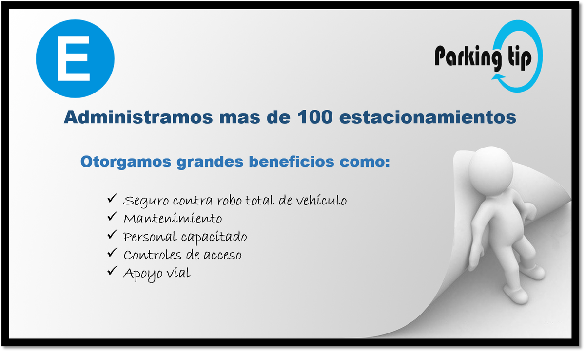 ParkingTipMX's tweet photo. ¡Administramos mas de 100 estacionamientos a nivel nacional, ofreciendo excelentes beneficios! https://t.co/9The4Ywh1H