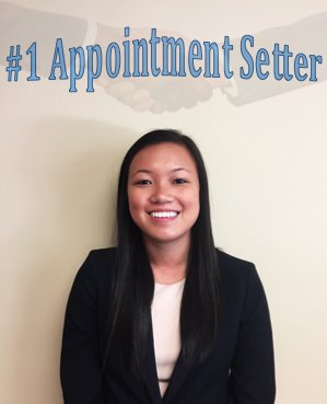 EmployerAssure's tweet photo. Congrats to our summer broker intern, Winnie Tsao, for being the top appointment setter last week! Nice work! #EAS https://t.co/d6aosch3SW