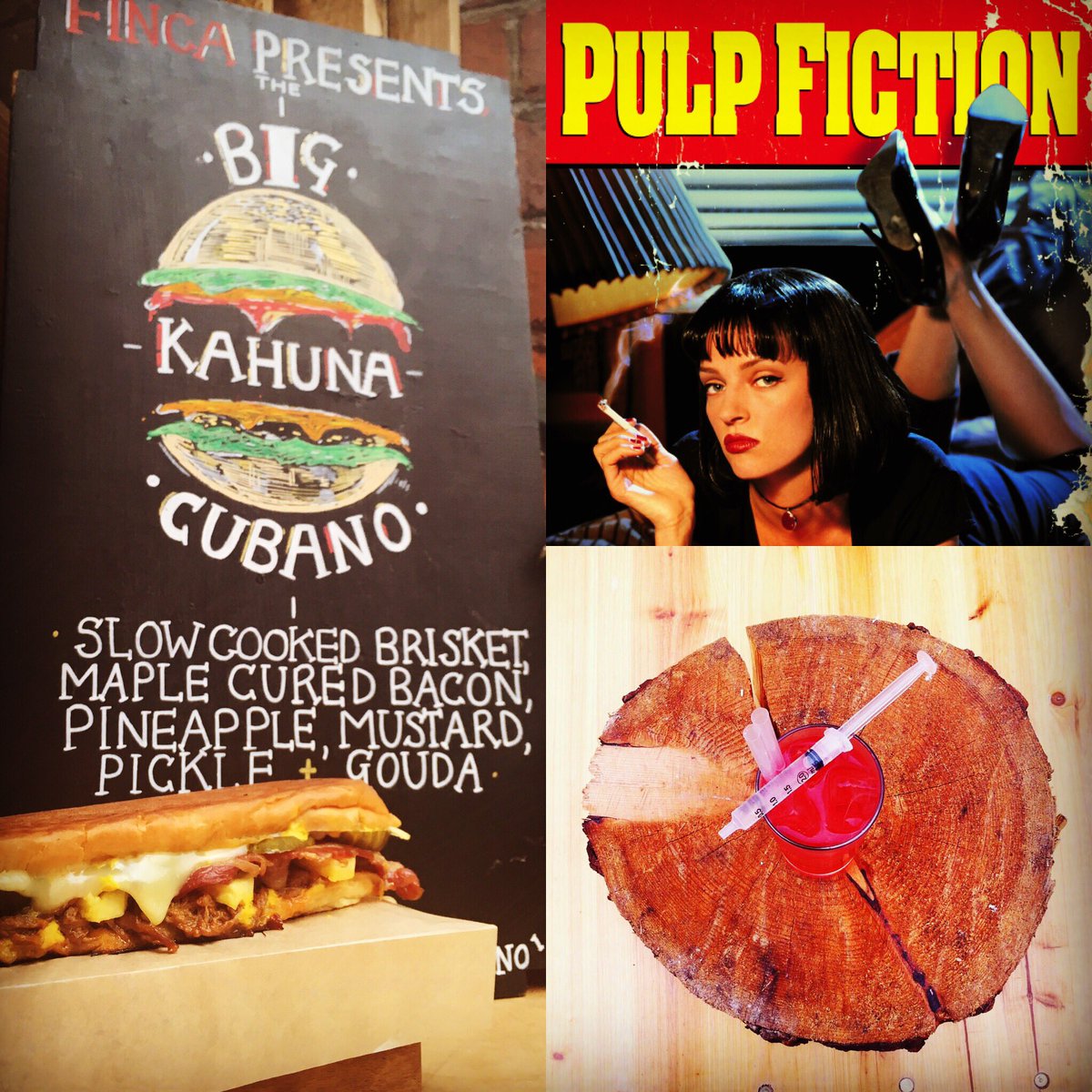 Botanicalgardn's tweet photo. Our #GINema is BACK ๐ฌ Pulp Fiction tonight and tomorrow..happy hour ยฃ4 cocktails 7-9pm get #GINvolved ๐๐ฝ๐ฟ๐ https://t.co/5qtkpDQi8R