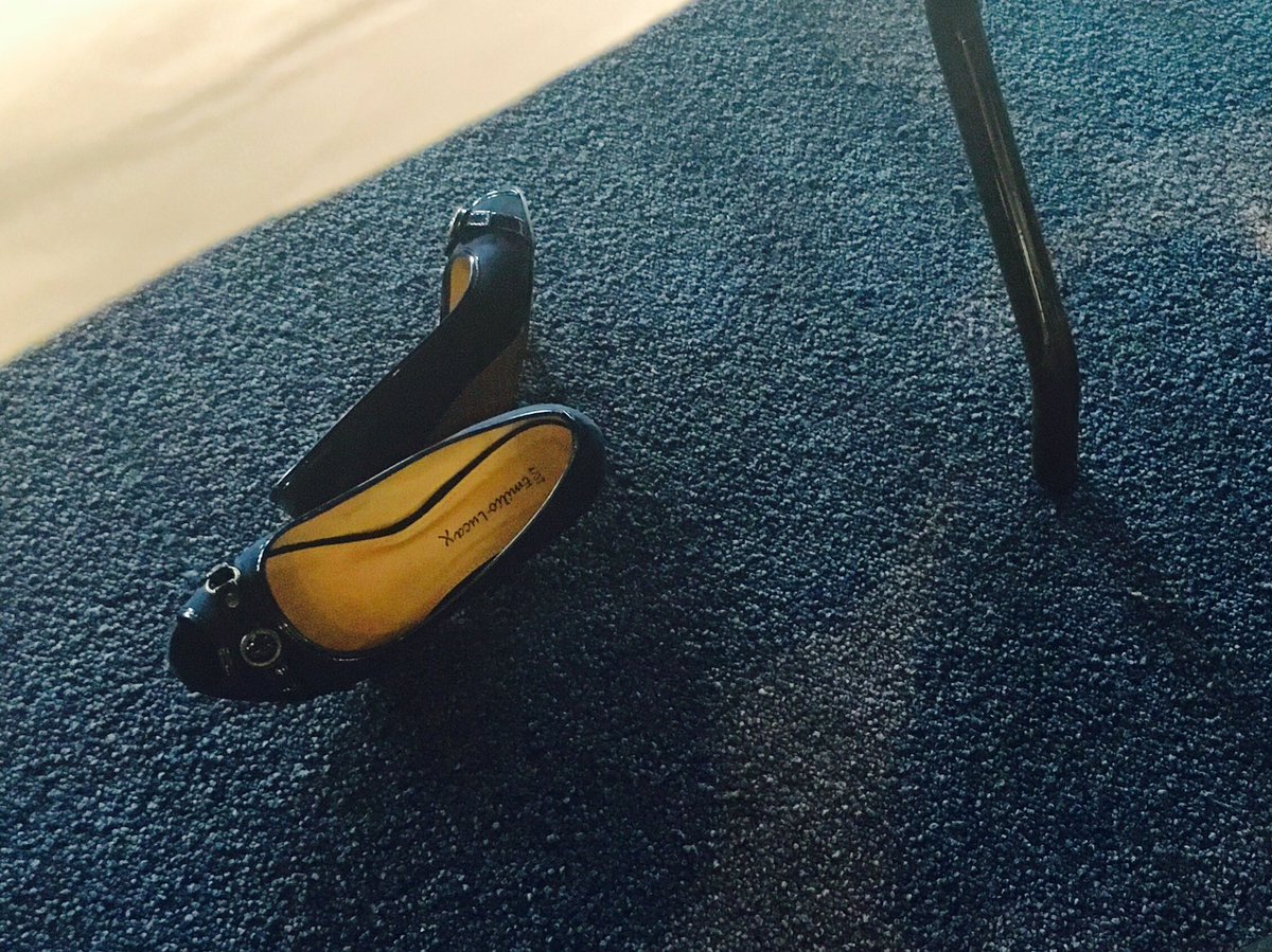 LinseyMcIntosh's tweet photo. Ties off. Heels off. Must be time to hit the streets for a Service Safari. @openchangeuk #cdadnd https://t.co/7IdwFLsv1h