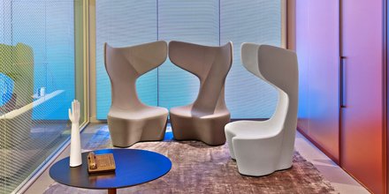encompaskc's tweet photo. The Drum Collection #idhipawards #winner #haworth #haworthcollection #cappellini #neocon2016 #neocon16 #macstopa https://t.co/yVINcKNqhh