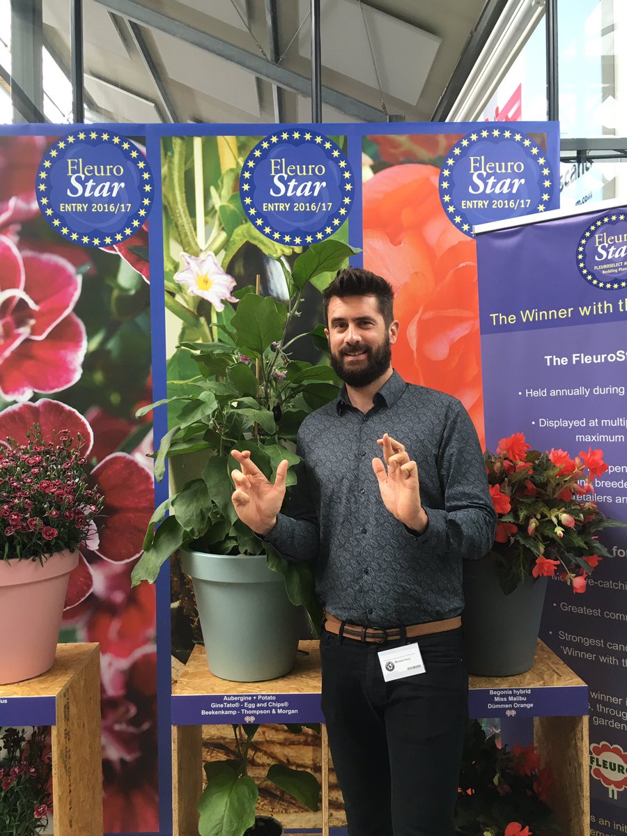 Keep your fingers crossed for <a href="/ThompsonMorgan/">Thompson & Morgan</a> in the <a href="/Fleuroselect/">Fleuroselect</a> Fleurostar awards later this week! 🍆🍟