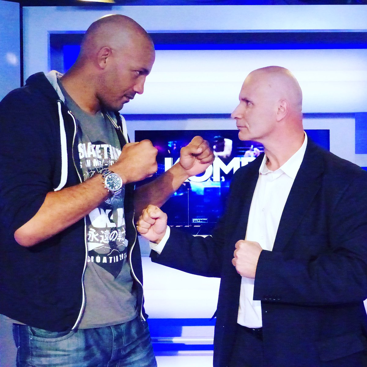 RMCSportCombat's tweet photo. ⚠Grand débat sur la #SelfDéfense avec Diabaté & Ropers, à retrouver dans #KombatClub, demain à 20h sur @SFR_Sport 5! https://t.co/9uTGPMyGpw