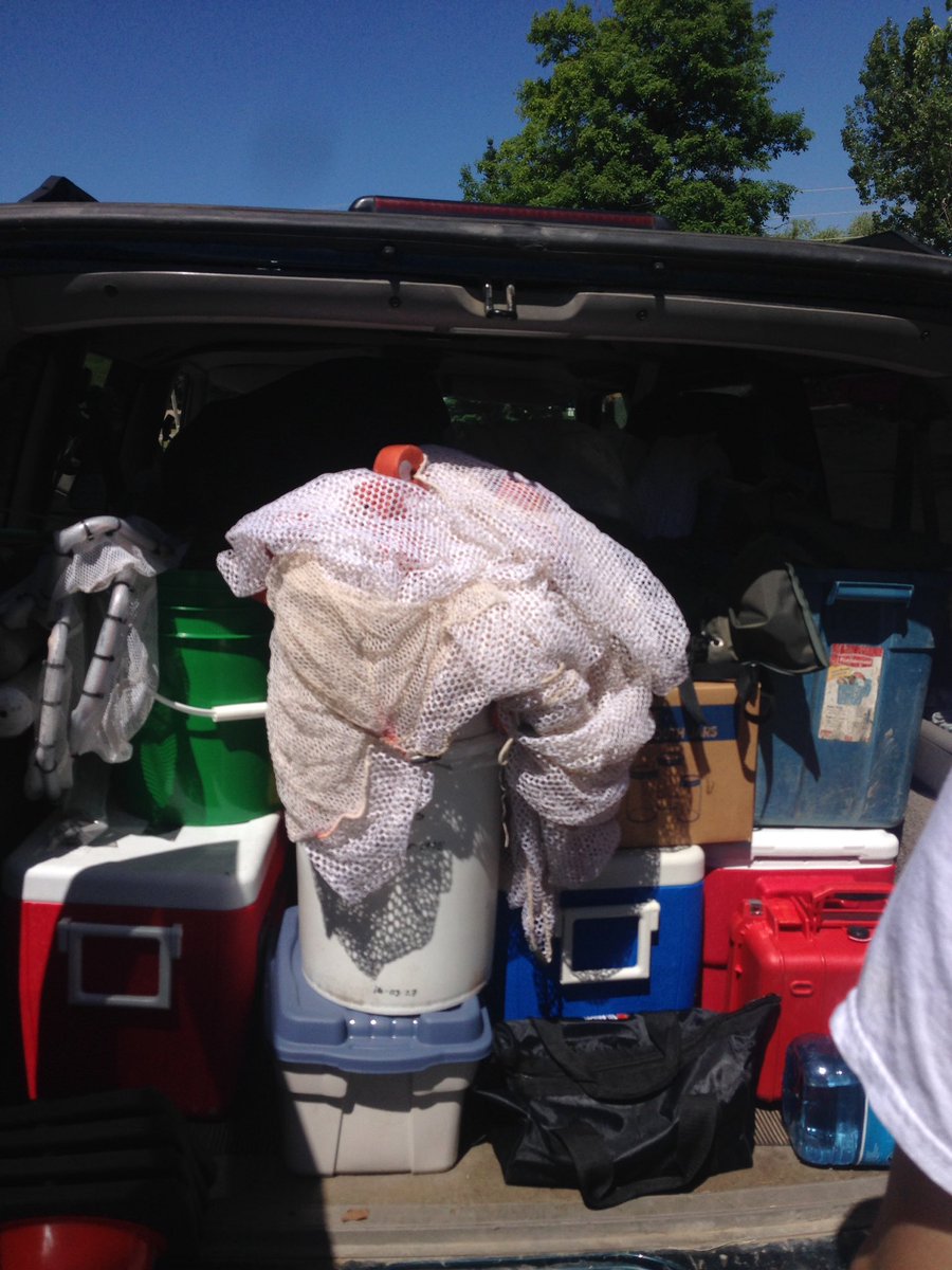 Rowshyra's tweet photo. Fieldwork Tetris #lifeskills #packitin #gonesampling https://t.co/siqpXPRjrF