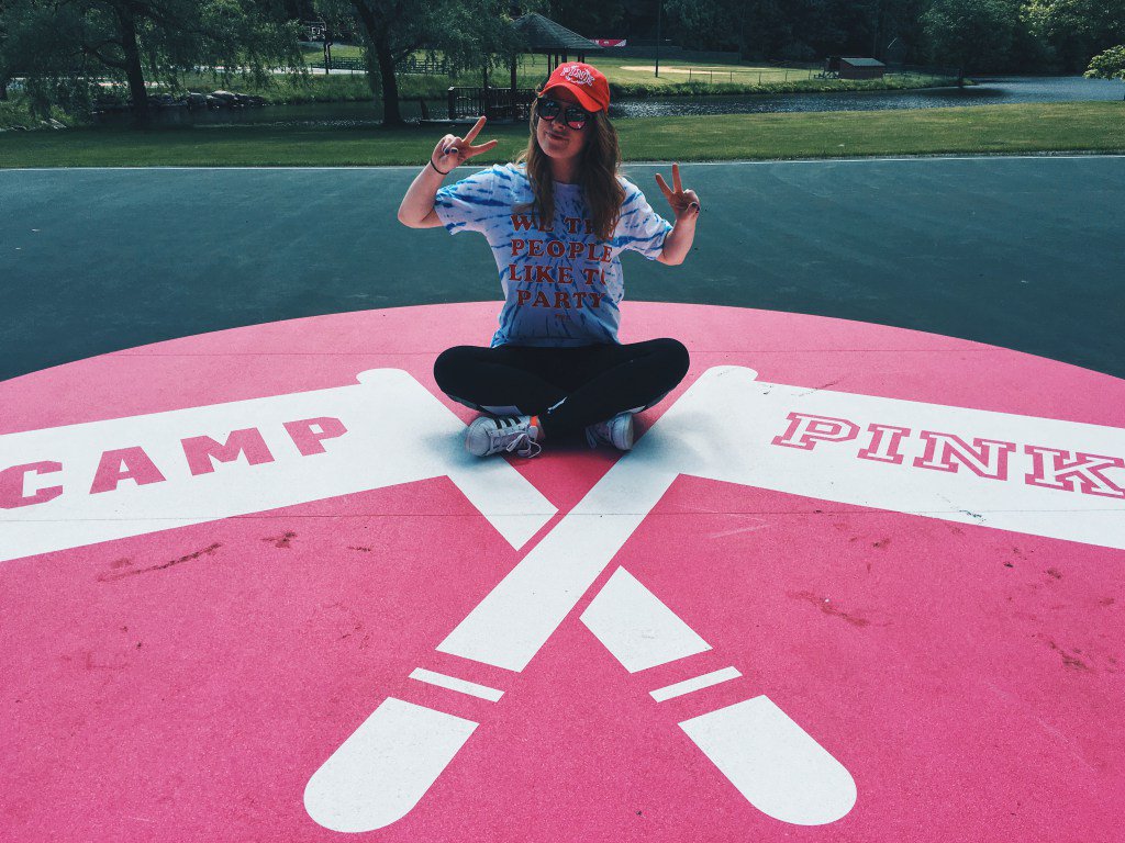 TrendyChelsea's tweet photo. VS PINK'S FIRST EVER #CampPINK! https://t.co/vsZYqniKrI https://t.co/mL7Vrh1eUE