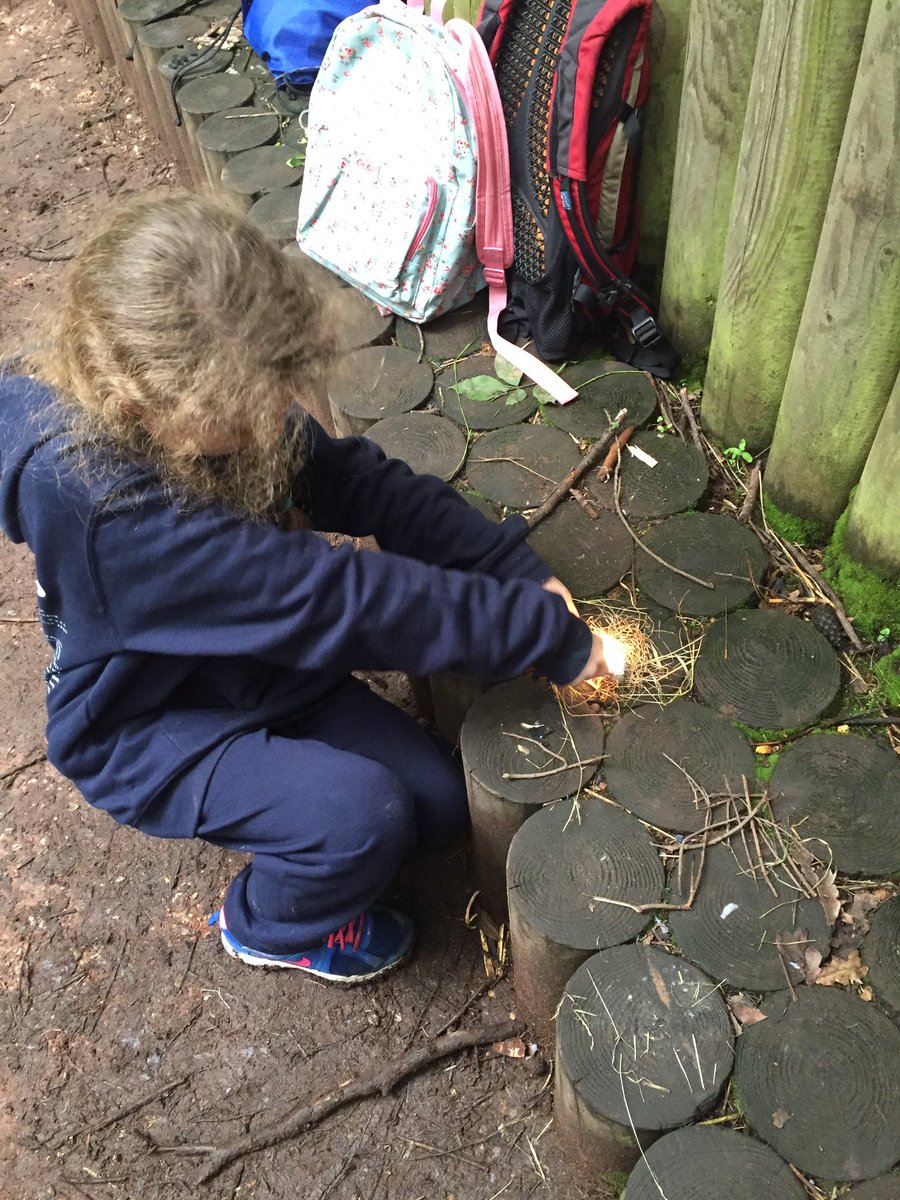 DanesfieldSchl's tweet photo. We are the fire starters 🔥 #BushCraft #Survival #Kingswood https://t.co/97kgczztf9