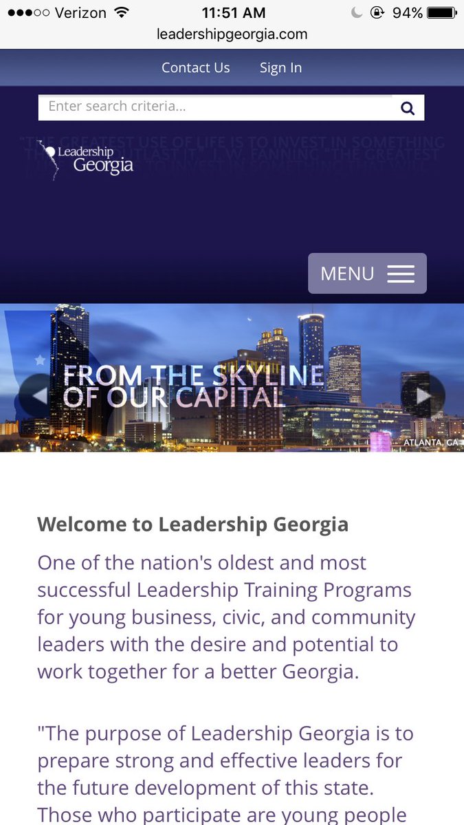 Leadership_GA's tweet photo. Good news! Now you can access all LG information from your phone with our newly renovated mobile website! https://t.co/gSsDL9g8jF
