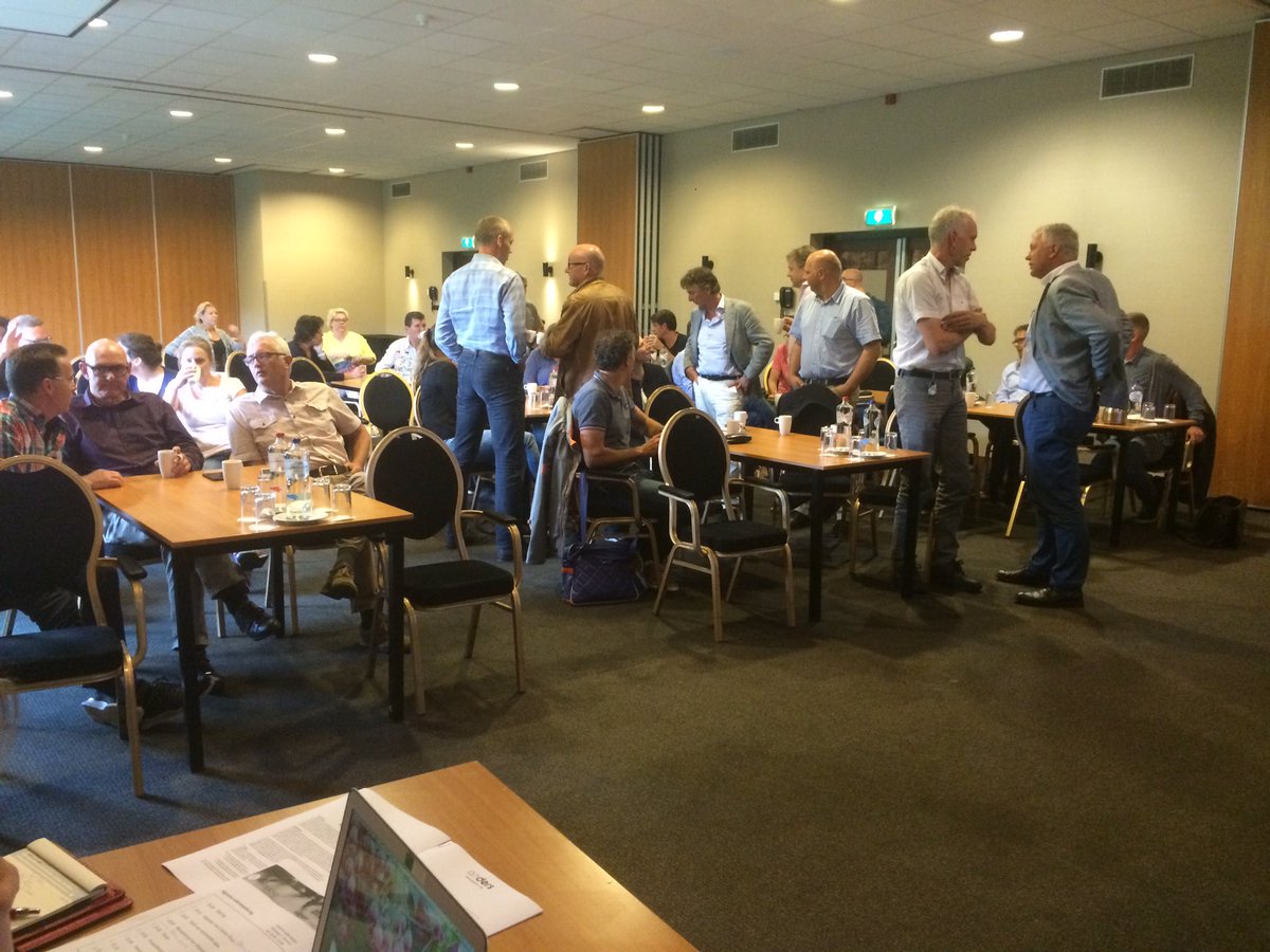 Algemene ledenvergadering bijna van start. Mooie vooruitzichten te delen.