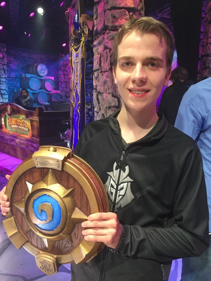 PlayHearthstone's tweet photo. Congratulations to @G2Thijs on winning the #Hearthstone Europe Spring Championship! We'll see you at BlizzCon! https://t.co/yYgkhg9b9L