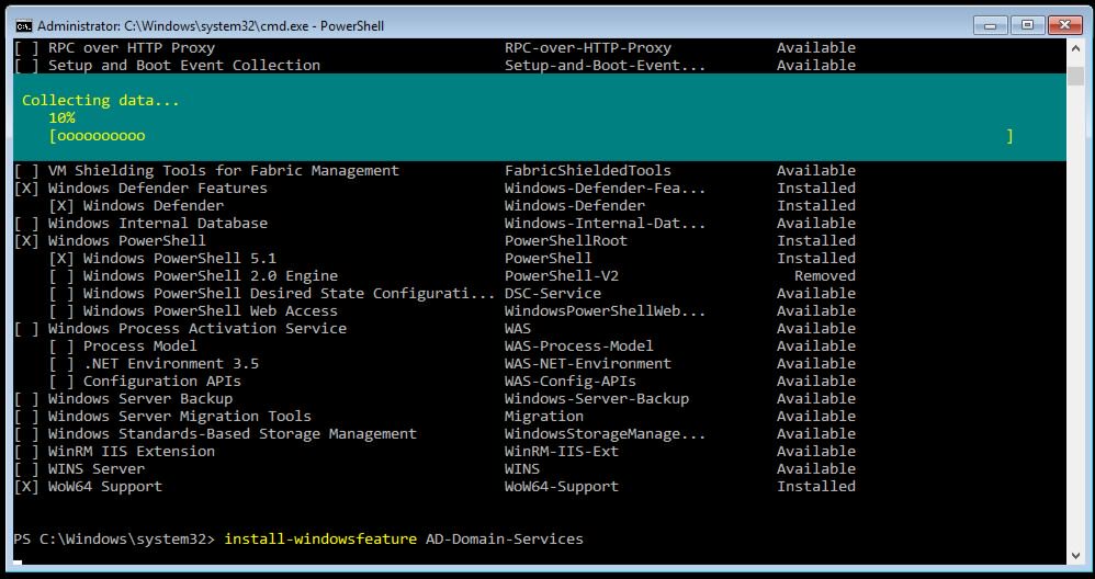 Step-by-step guide to setup #ActiveDirectory with http://PowerShell.http://msft.so/6AC41C <a href="/TechNetUK/">Microsoft TechNet UK</a>