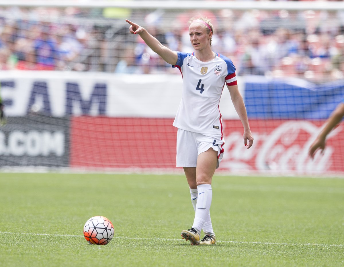 USWNT's tweet image. The #USWNT will play final Olympic send-off game vs. CRC on July 22 in Kansas City. More: ussoc.cr/28C86SK