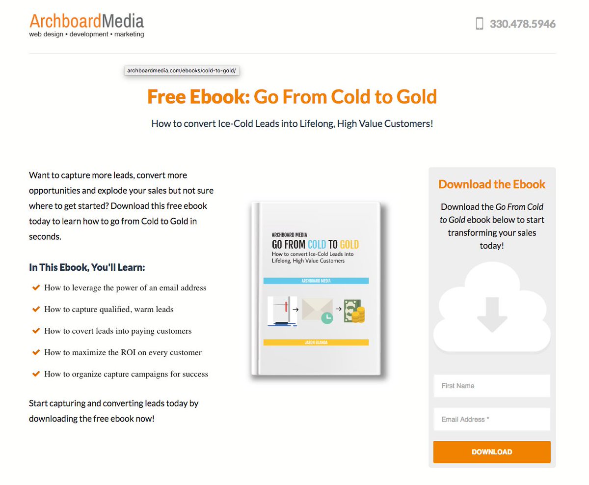 ArchboardMedia's tweet image. Convert #Website Traffic into High Value Customers #MarketingDigital #marketingtips archboardmedia.com/ebooks/cold-to…