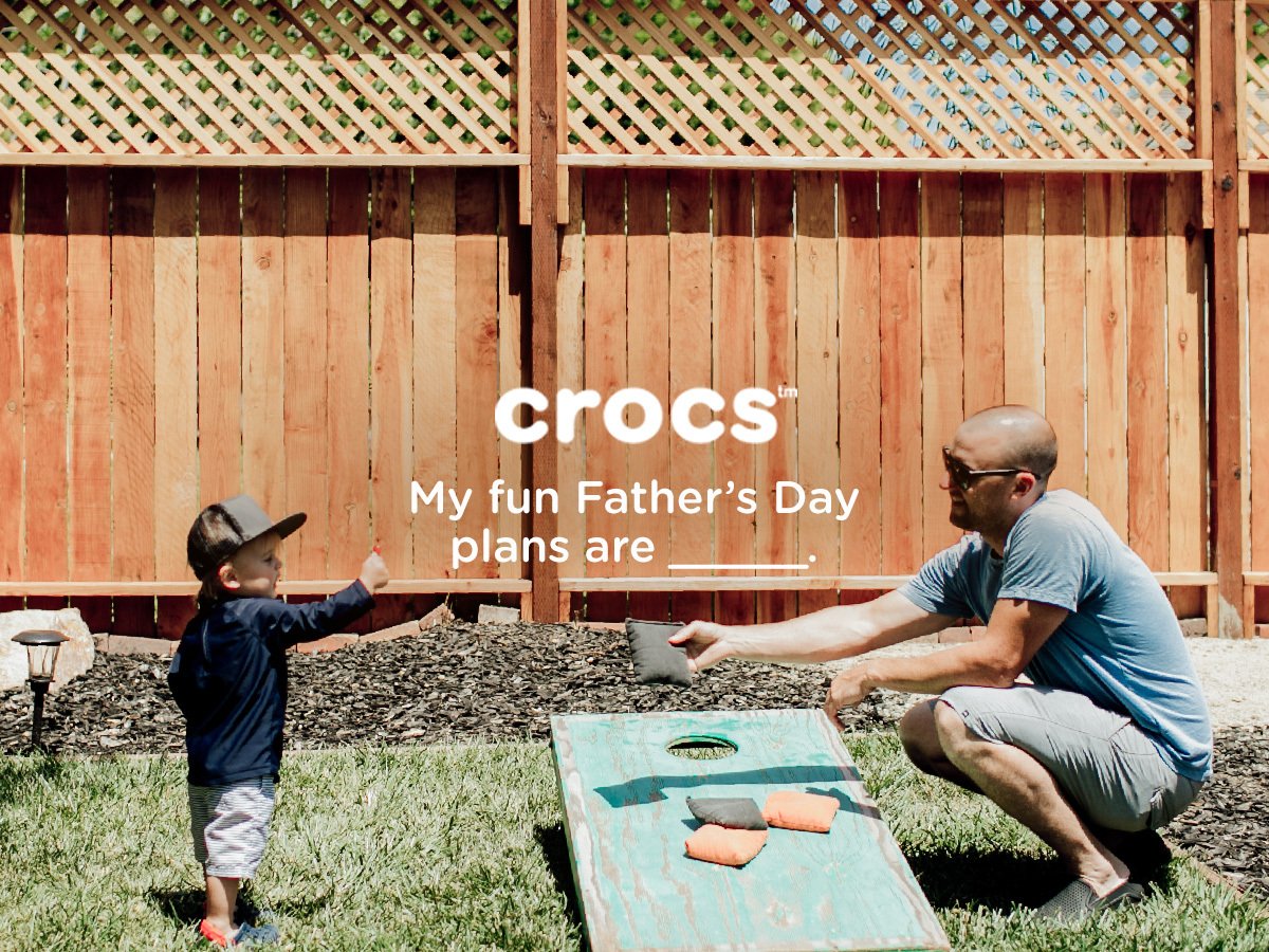 crocs father's day