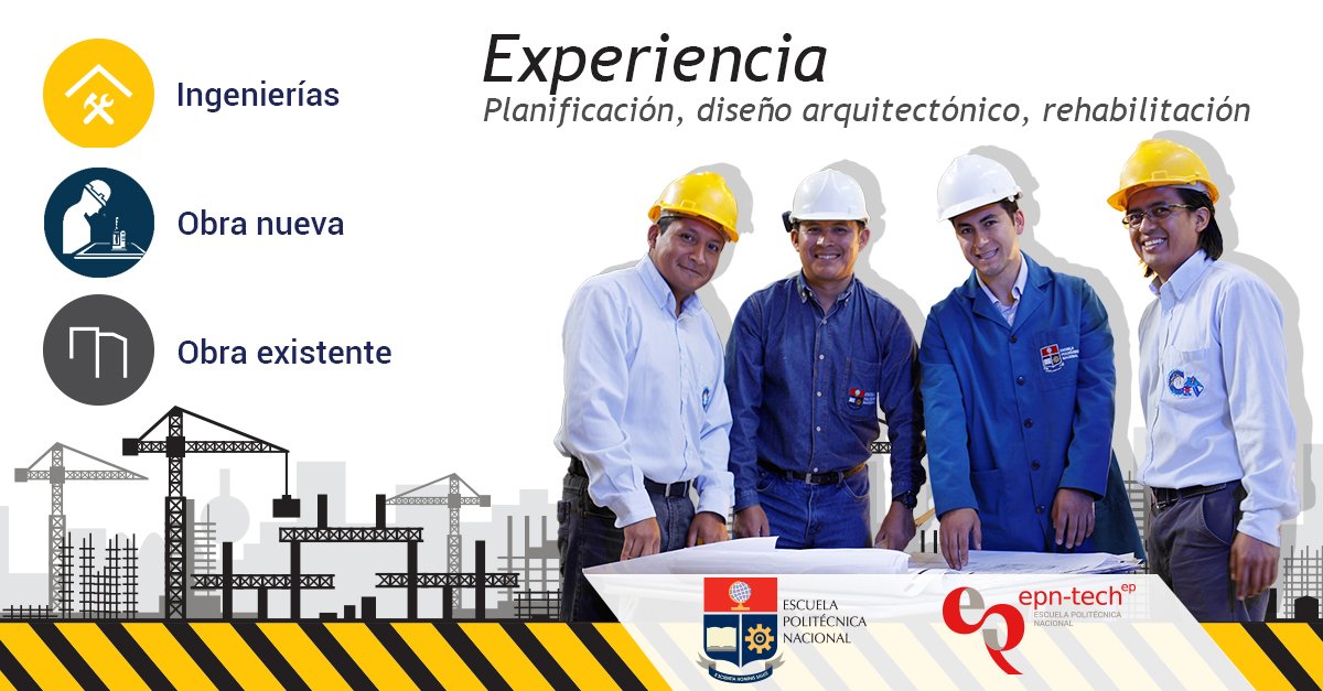 EpntechEp's tweet photo. Realizamos estudios, consultorías y proyectos relacionados con las capacidades y destrezas del equipo @EPNEcuador https://t.co/4nR1RluRVf