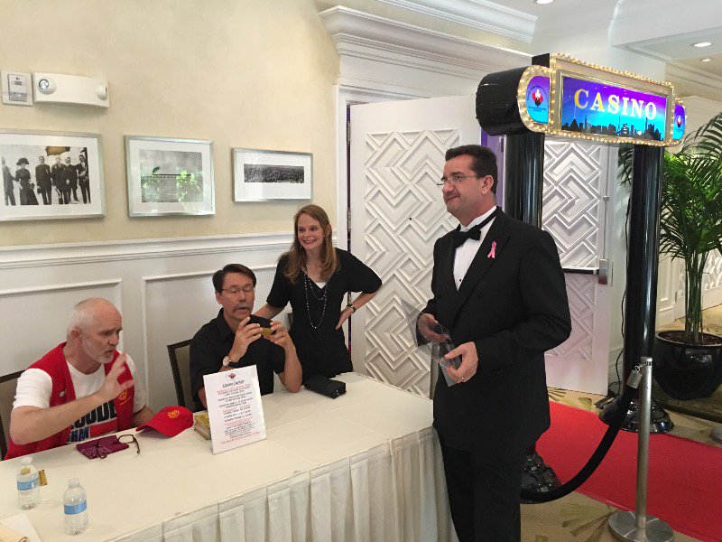 It's about to go down #casinonight #rotarykeywest #4waytest