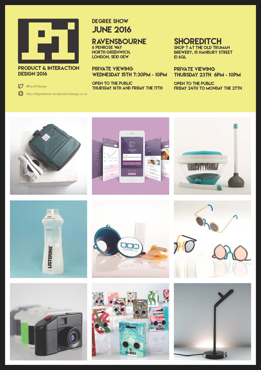 RavePIdesign's tweet photo. Hi @bluemarlinbd! We'd like you to visit our Degree Show, tickets are here: https://t.co/dCIejho6GB
See you there! https://t.co/DPvQwF6pSV