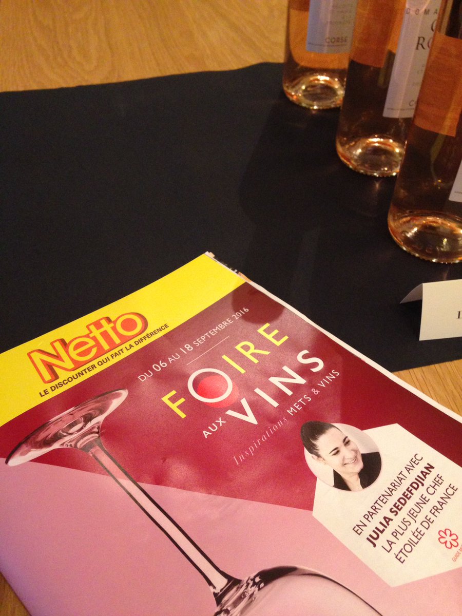 MitraEtemad's tweet photo. En place pour le défie culinaire by NETTO
#masterfavnetto2016 ❤️
Foire aux vins #netto https://t.co/kyNBOMTmIP