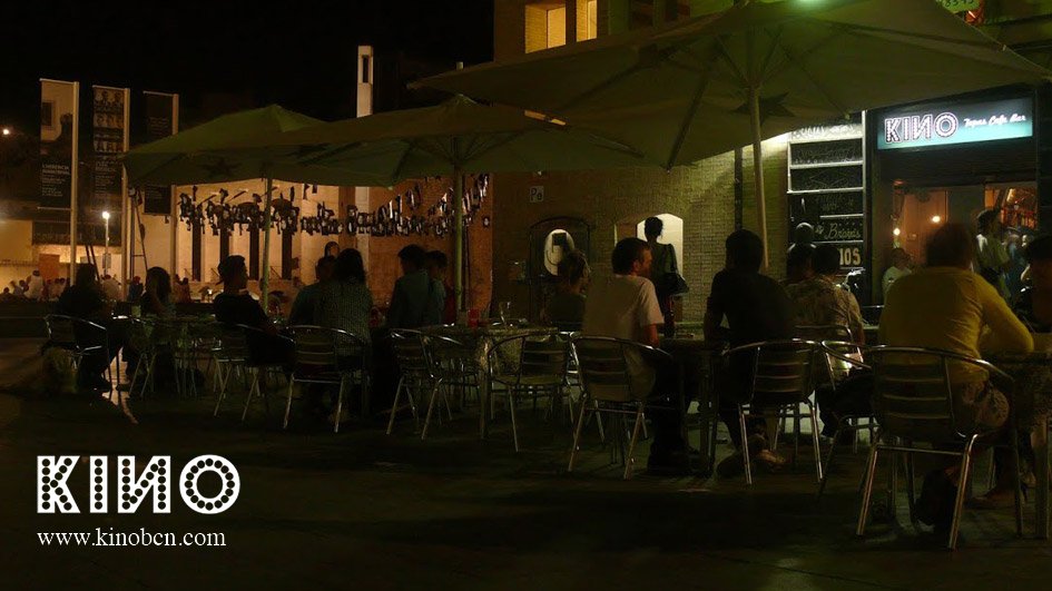 KinoBarcelona's tweet photo. Where you going later ;) #terracebarcelona #ravaltapas https://t.co/uKpFsQtLoP