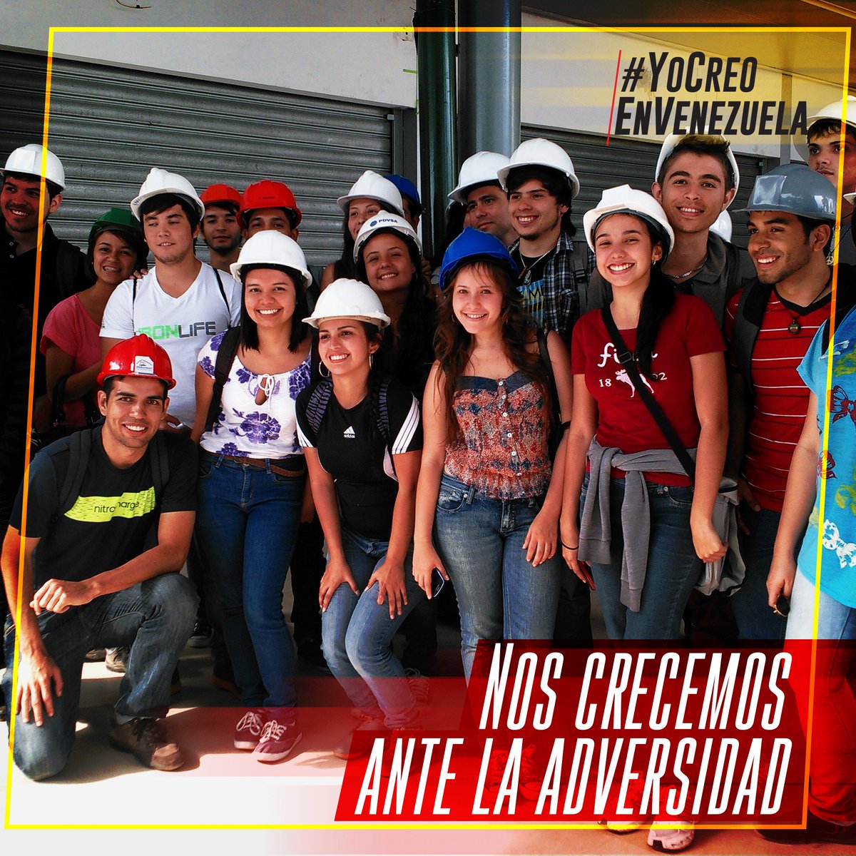 PresidencialVen's tweet photo. #YoCreoEnVenezuela ¡Unidos venceremos! Juventud trabajadora que construye Patria https://t.co/RTlZo9LU7w