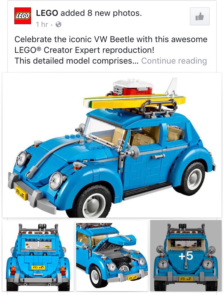 LottiePhillips's tweet photo. I need this in my life!! #Lego #VWBeetle https://t.co/OAyJestqtR