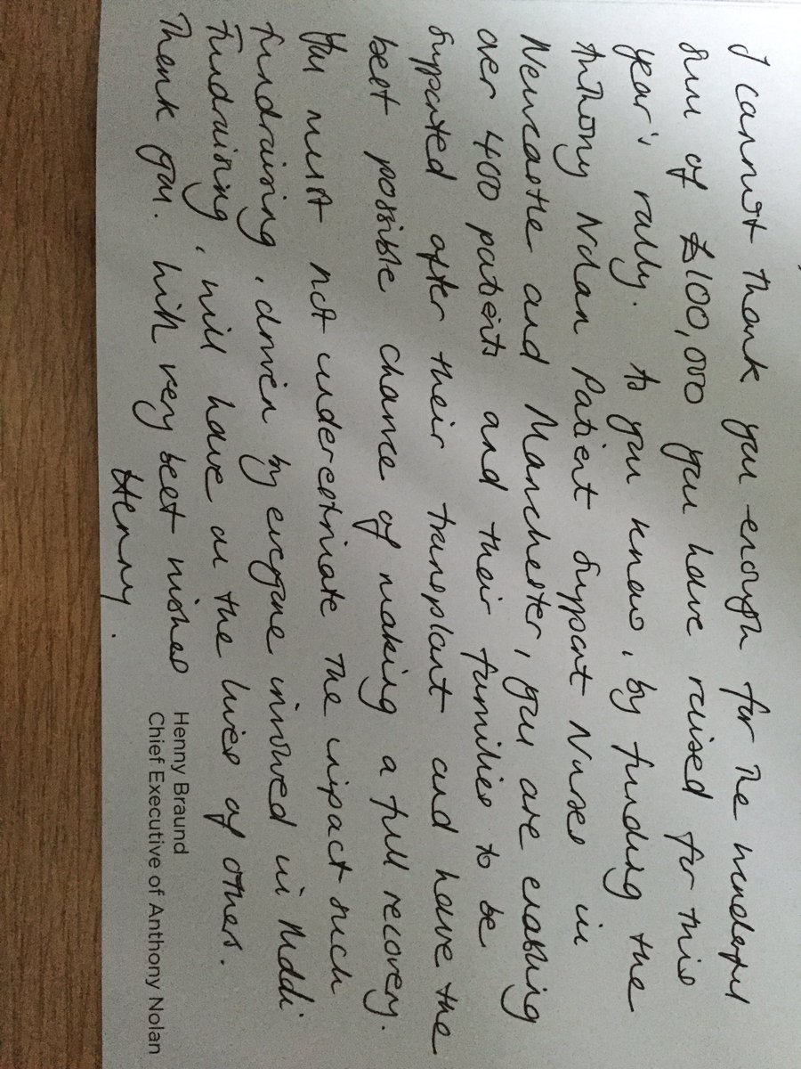 We wanted to share this fantastic card from <a href="/AnthonyNolan/">Anthony Nolan</a> to all our supports .. Thank you ❤️🏎🏎#Thisisforyouall