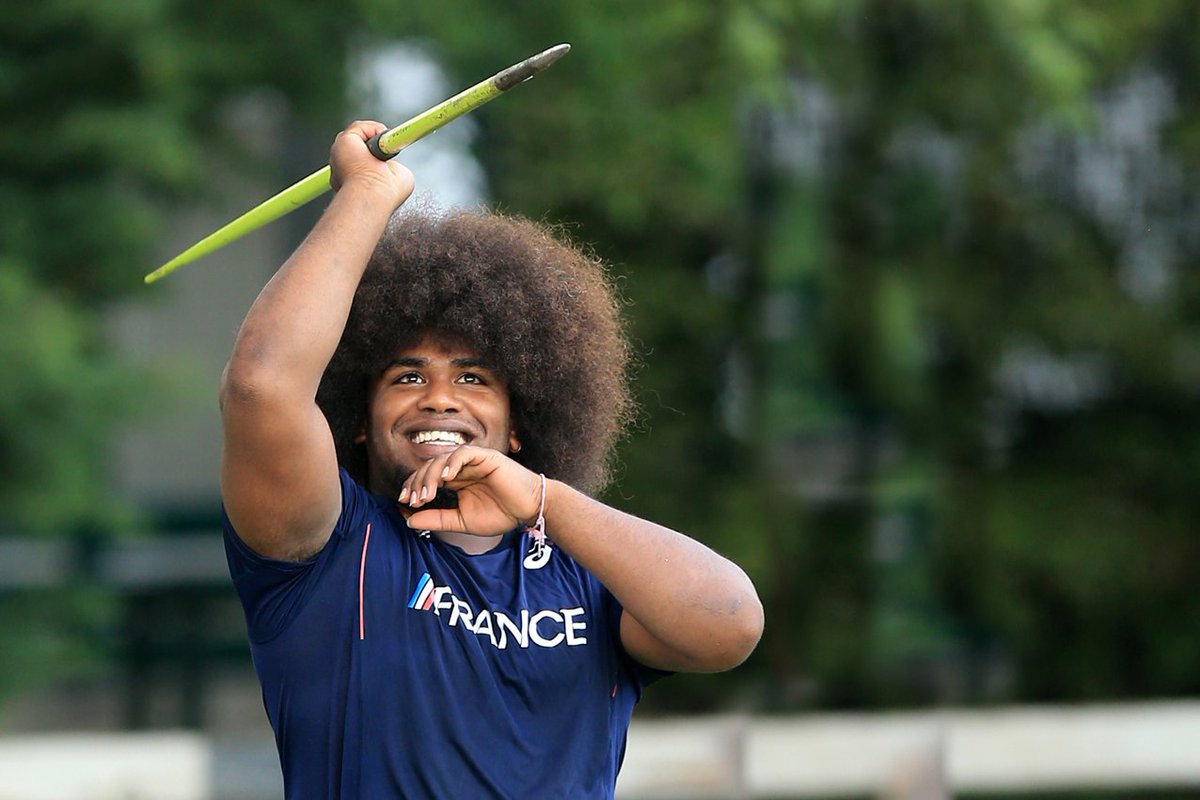 Marcelin Walico décroche la 8e médaille d'OR pour les #Bleuhandisport #Grosseto2016 au lancer de javelot F57 (34m56)