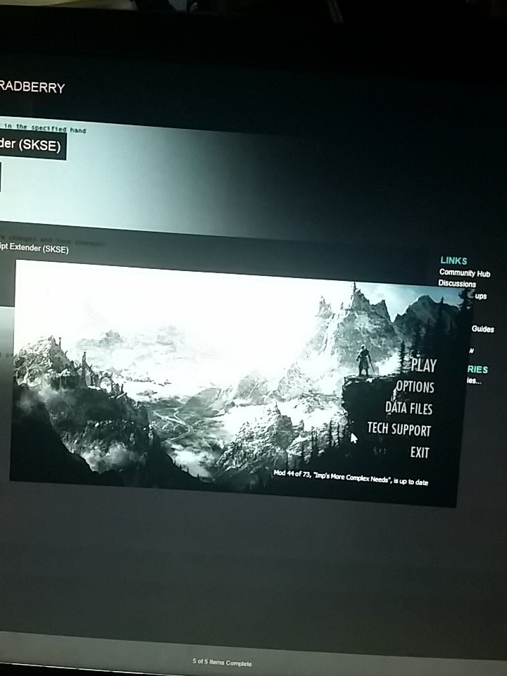 blipdotzip's tweet photo. Gunna be starting a new skyrim adventure today! #skyrim #randomstart https://t.co/0gYGBD4Kq0