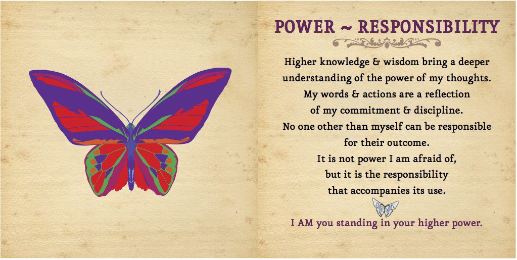 LabyrinthLight's tweet image. Power ~ Responsibility ~ Energy emergingsoulcards.com/2016/06/14/pow…