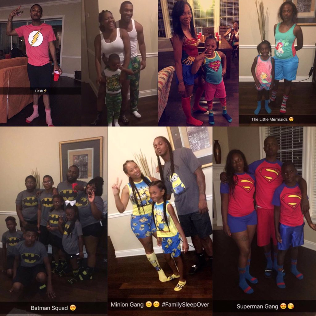 Badazz_QueenBee's tweet photo. #SquadGoals #FamilySleepover ❤️🎉 #DestinWeekend 👨👩👧👦😘 https://t.co/NP5KJPUHIL