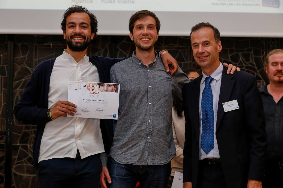 MasterCOSI's tweet photo. Mehdi Amour (Promotion 2011) est primée au Concours Régional de la Création d'Entreprise, @CompareAgences https://t.co/5WF0mrCm2L
