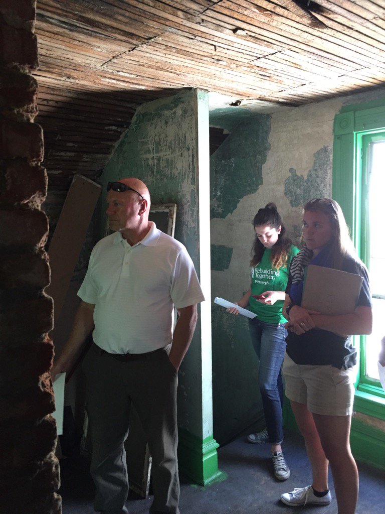 District 75 and 170. Reviewing houses for Rebuilding Together Pittsburgh and Team Depot. #markel