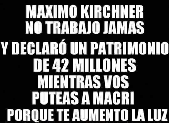 En un principio con que no escuche defender a esta mafia que nos robo impunemente estaría más tranquila