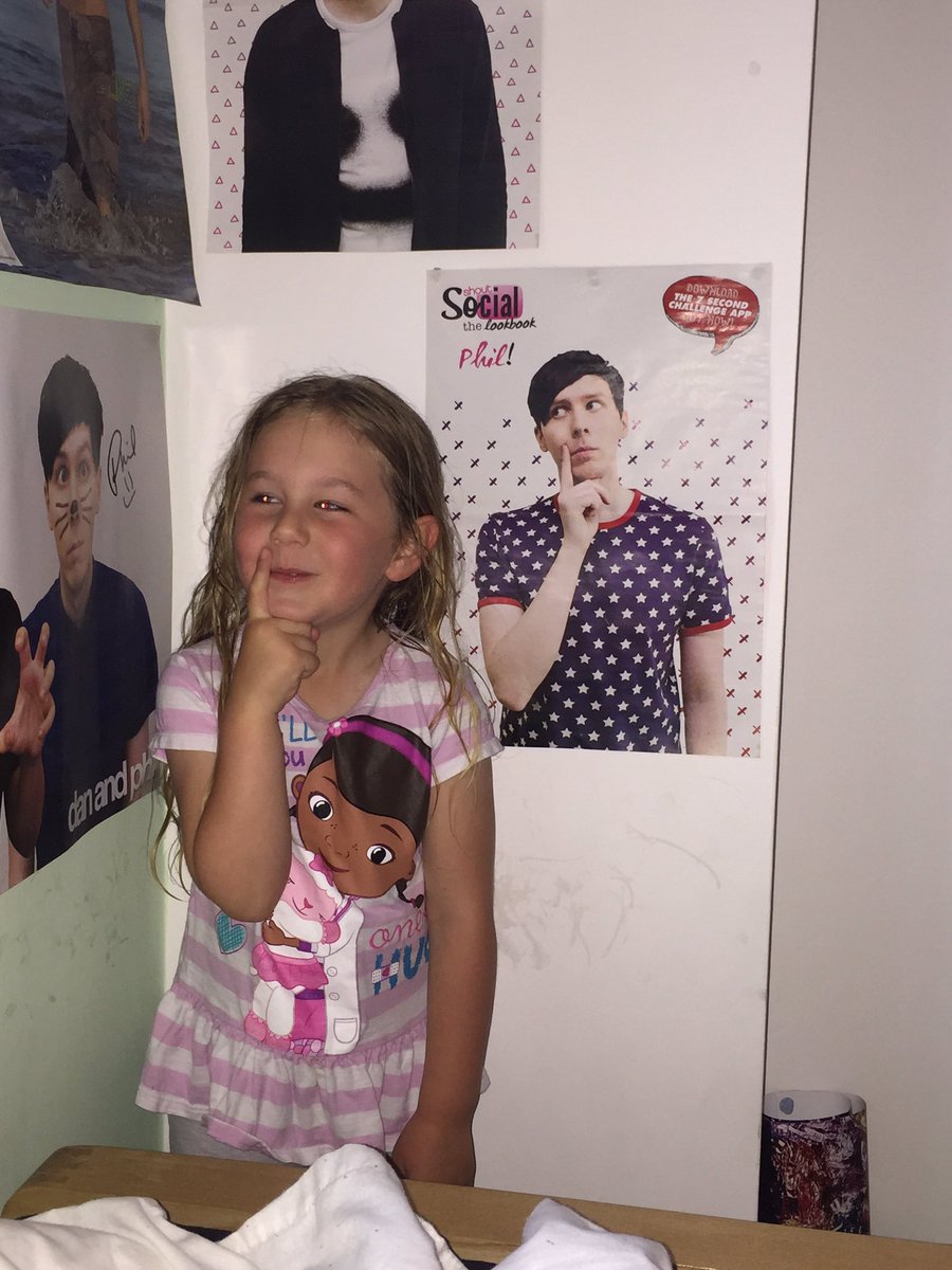 randomafmes's tweet image. my niece wanted to be Dan and Phil