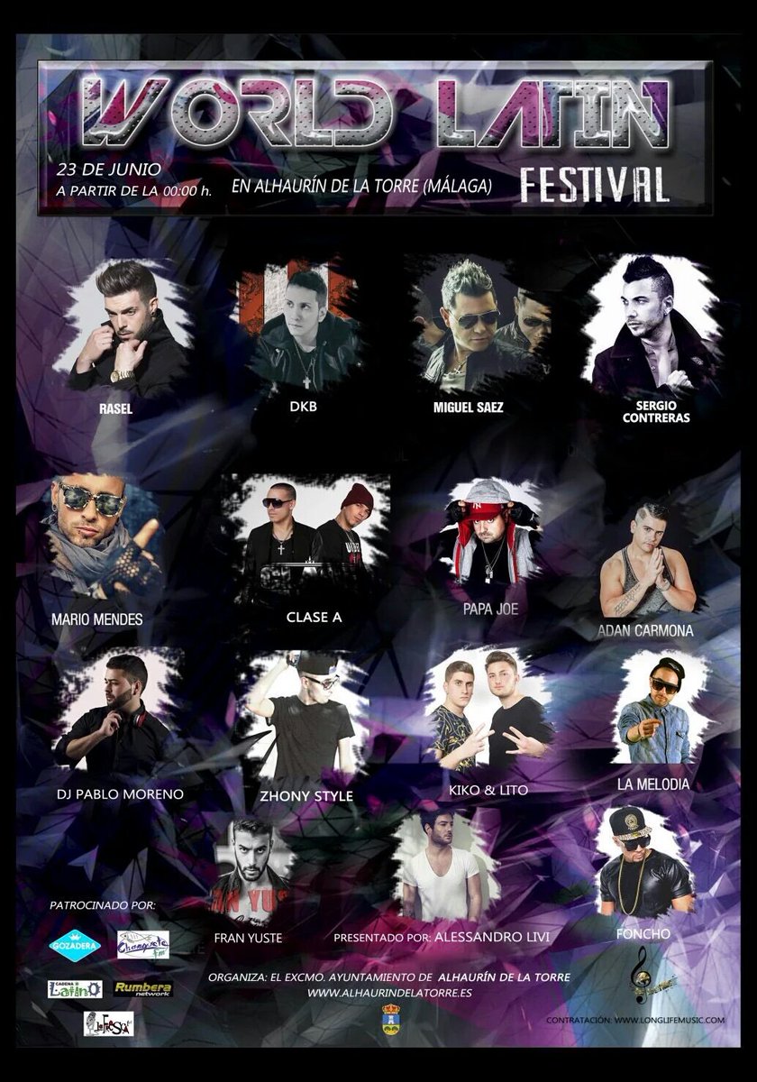 Agárrense! Se suma <a href="/Sergi0Contreras/">Sergio Contreras</a> a <a href="/worldlatinfesti/">WORLD LATIN FESTIVAL</a> en @alhdelatorre !!nos alegramos de que vengas compañero!!
