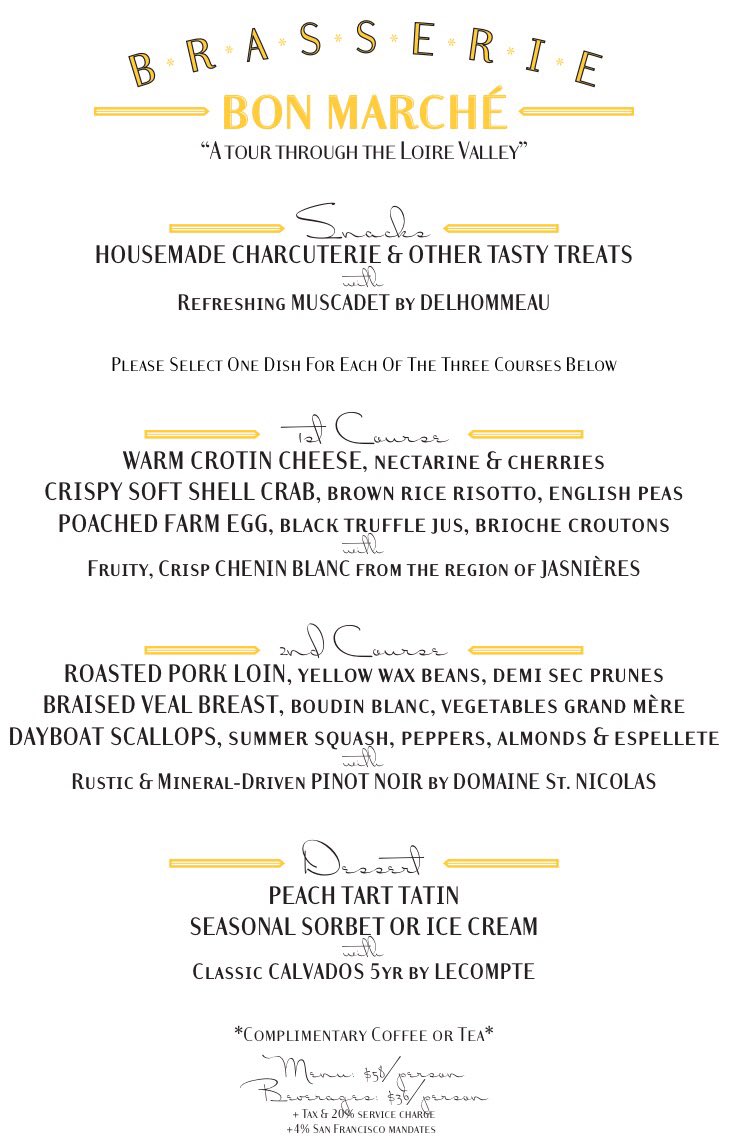 Bon Marché Brasserie tweet media